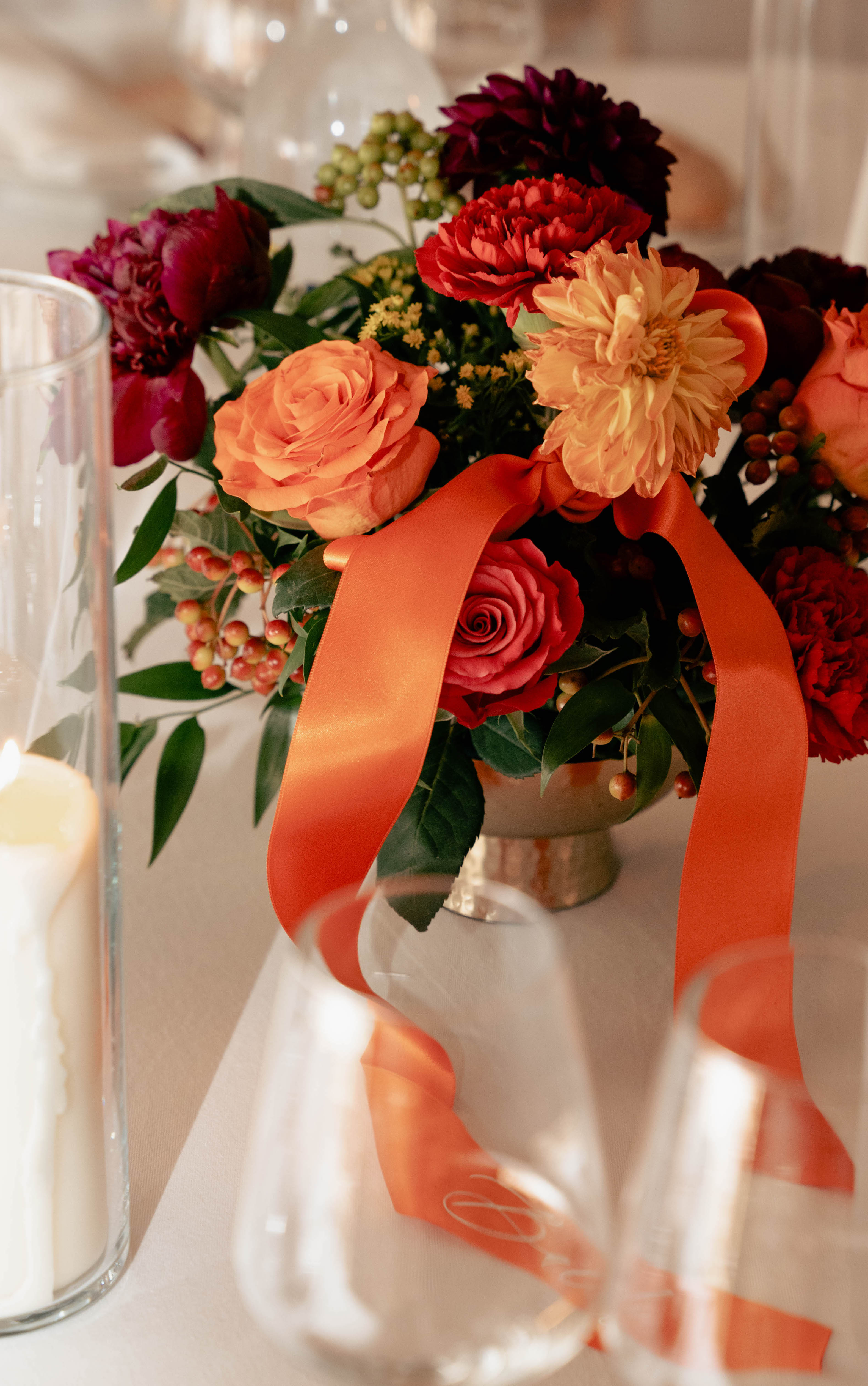 Décoration de mariage élégante — L'Atelier M
